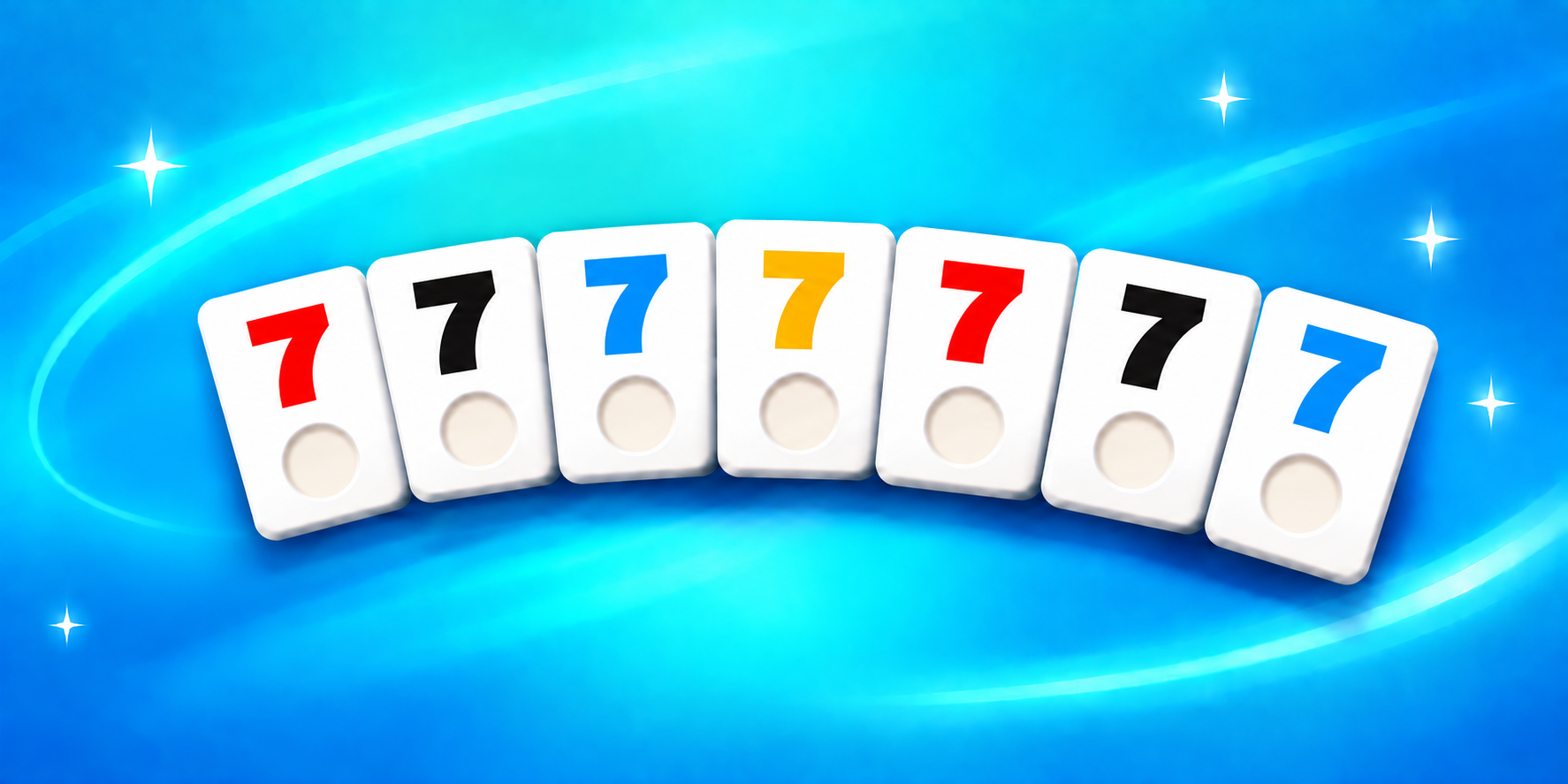 Arcade-style Canasta tiles